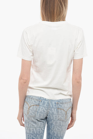 T-shirt Girocollo ICON In Cotone con Stampa