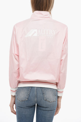 Zipped Closure Solid Color TENNIS ACADEMY Bomber