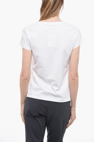 T-shirt Girocollo ROWEN Con Stampa Frontale
