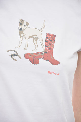 T-shirt Girocollo ROWEN Con Stampa Frontale