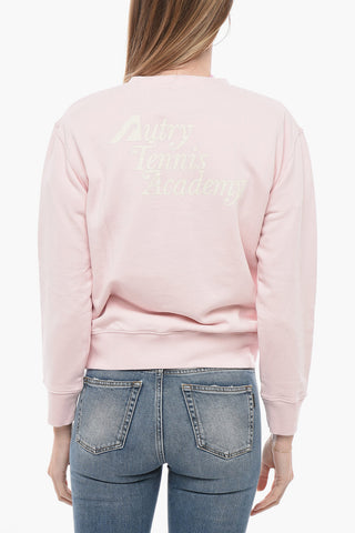 Crew-neck Lightweight Cotton TENNIS ACADEMY Sweatshirt