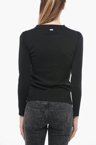 Crew Neck HOMESWOOD Cotton and Cashmere Sweater