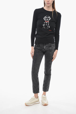 Maglia Girocollo HOMESWOOD In Cotone e Cashmere