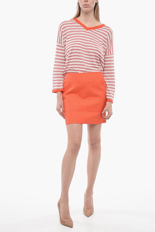 SFILATA Cotton BEVANDA Cargo Miniskirt