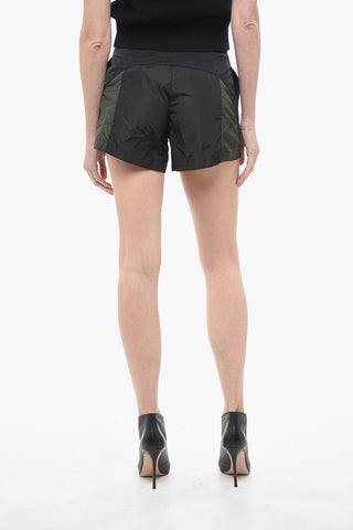 BORN TO PROTECT Shorts in Nylon con Inserti Traspiranti