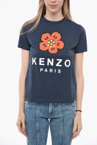 T-Shirt Girocollo POPPY in Cotone