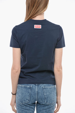 T-Shirt Girocollo POPPY in Cotone