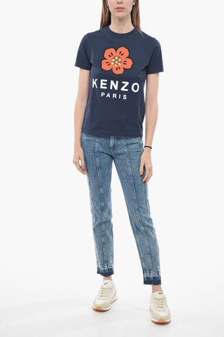 T-Shirt Girocollo POPPY in Cotone
