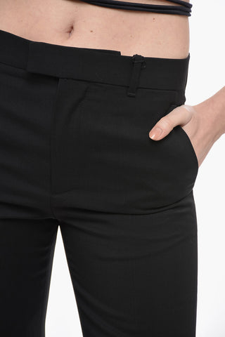 Pantaloni 3 Tasche in Pura Lana