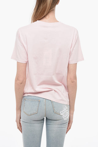Contrasting Printed TENNIS ACADEMY Crew-Neck T-shirt