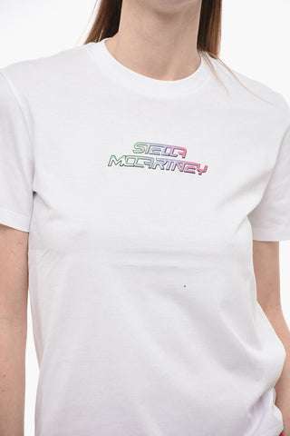Crewneck T-Shirt HIGH FREQUENCY with Embossed Logo