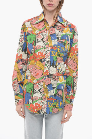 Printed Shirt UNISEX with Double Pocket