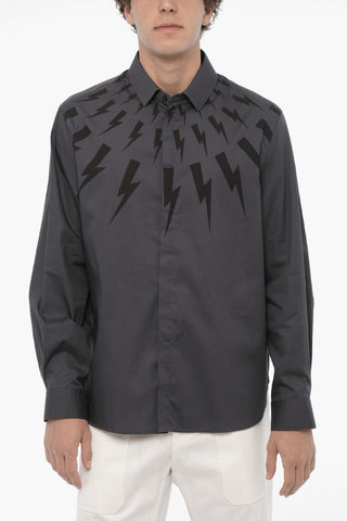 Loose Fit Shirt FAIRISLE THUNDERBOLT