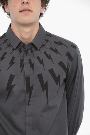 Loose Fit Shirt FAIRISLE THUNDERBOLT