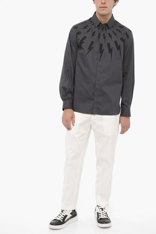 Loose Fit Shirt FAIRISLE THUNDERBOLT