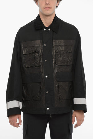 Utility-Jacke mit Rippkragen