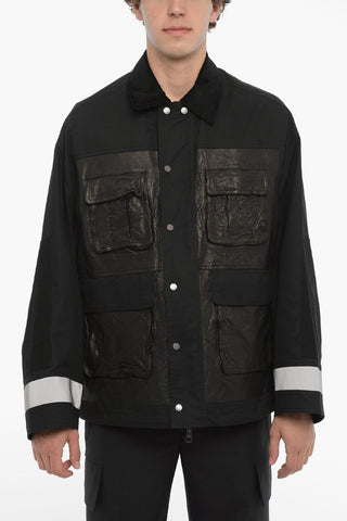 Utility-Jacke mit Rippkragen