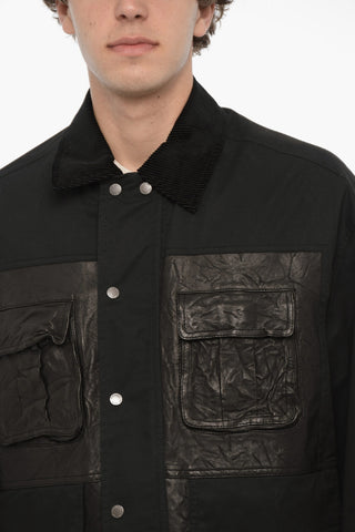 Utility-Jacke mit Rippkragen