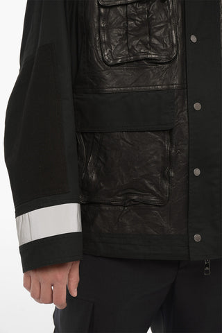 Utility-Jacke mit Rippkragen
