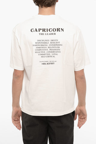 Bedrucktes Rundhals-T-Shirt CAPRICORN THE LEADER
