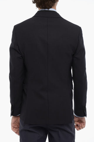 Two-Buttons Blazer with Double Side Split