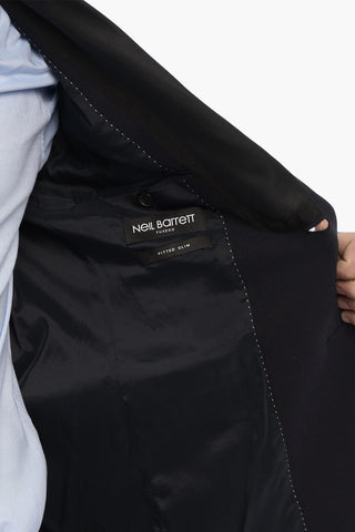 Two-Buttons Blazer with Double Side Split