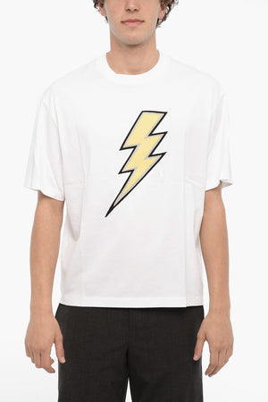 Slim Fit Rundhals-T-Shirt RAINBOLT