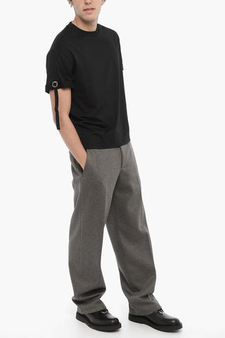 T-shirt Girocollo Slim Fit in Cotone
