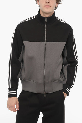 Neoprene Bicolor Slim Fit Sweatshirt