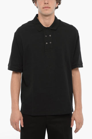 Polo Loose Fit in Cotone Piquet