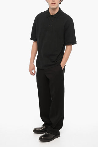 Polo Loose Fit in Cotone Piquet