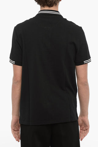 Piquet Cotton Slim Fit Polo Shirt