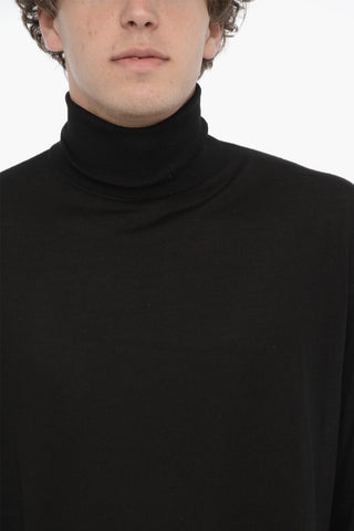 Maglia in Lana a Collo Alto