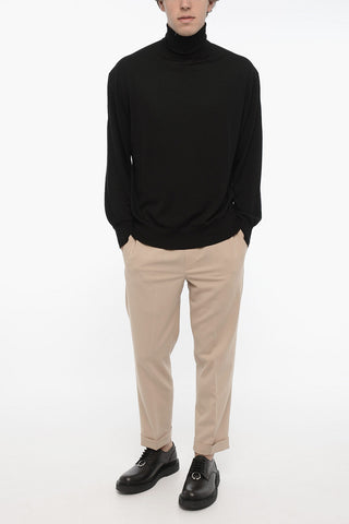 Maglia in Lana a Collo Alto