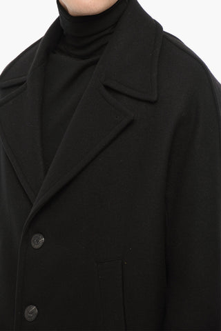 Peacoat Oversize in Misto Lana 