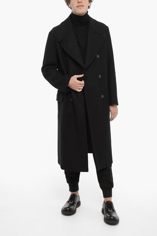 Slim Fit Double Breasted Coat