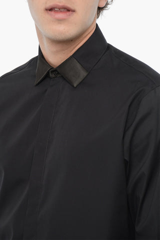 Camicia Loose Fit in Tinta Unita