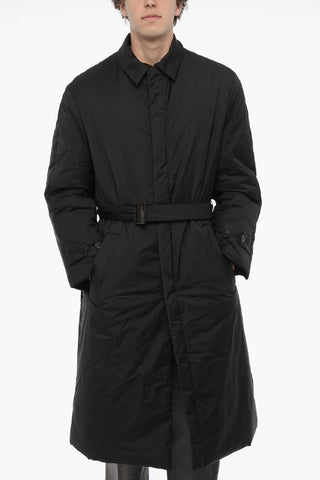 Padded Coat with Belt