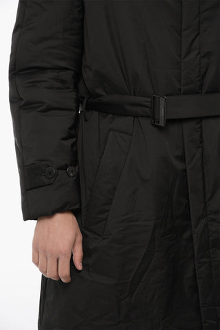 Padded Coat with Belt