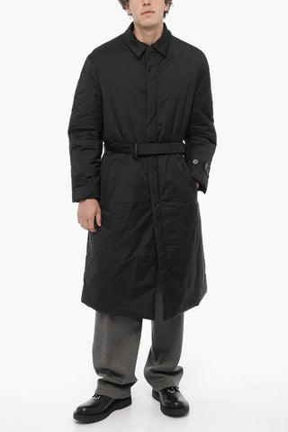 Padded Coat with Belt