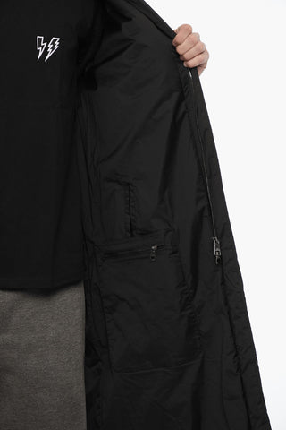 Padded Coat with Belt
