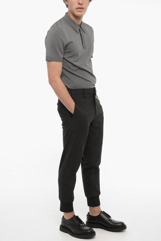 Slim Fit JACK Pants with Elastic Ankle