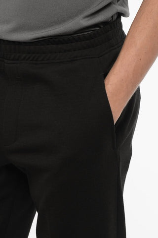 Slim Fit REM Pants with Cuffed Hem