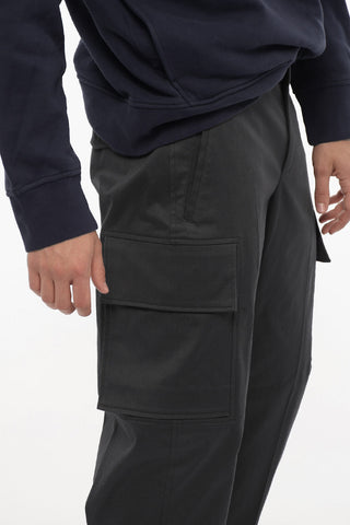 Loose-Fit-Cargo-Hose FIREMAN Mit Knopf Am Knöchel