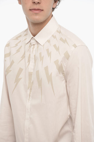 Loose Fit Shirt FAIRISLE THUNDERBOLT