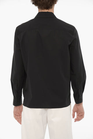 Standard Collar EYELET Loose Fit Shirt