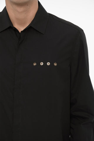 Standard Collar EYELET Loose Fit Shirt