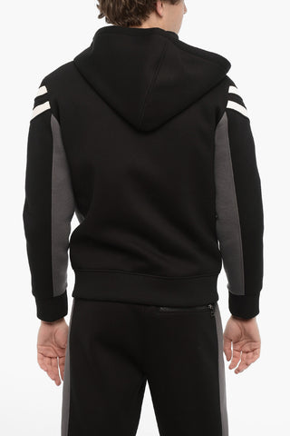 Neoprene Slim Fit Sweatshirt MODERNIST with Zip Closure
