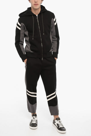 Neoprene Slim Fit Sweatshirt MODERNIST with Zip Closure