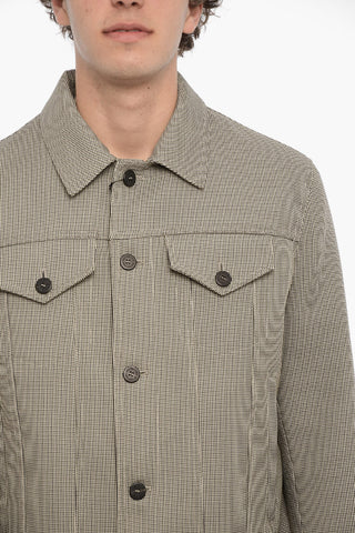 Overshirt Utility Con Bottoni Logati